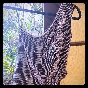 Tracy mills vintage sequin top